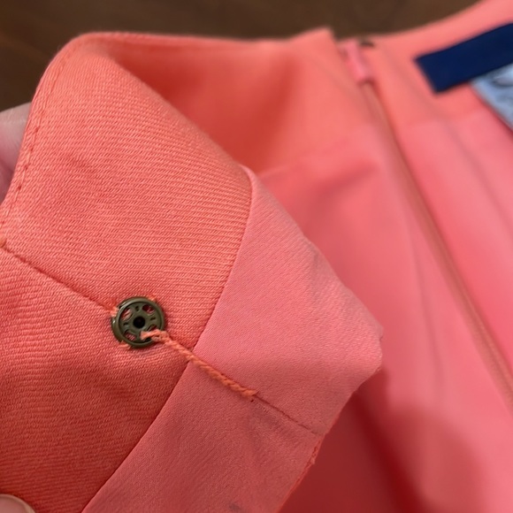 J Crew Wool Peach Sleeveless dress - Picture 8 of 10